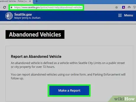 Image titled Report an Abandoned Vehicle Step 5