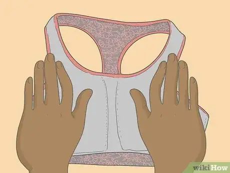 Image titled Keep Sports Bra Pads in Place Step 1