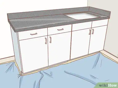 Image titled Paint Laminate Cabinets Step 1