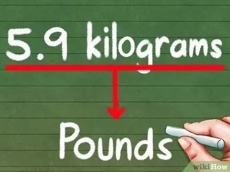 Image titled Convert Kilograms to Pounds Step 1