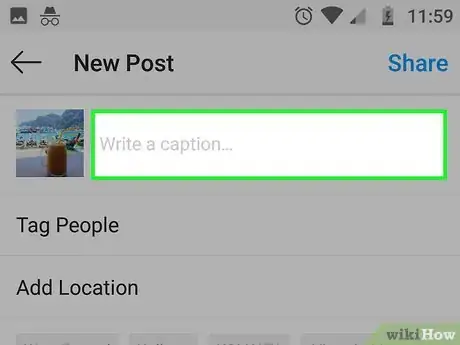 Image titled Write a Caption on Instagram Step 5