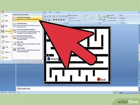 Image titled Create a Maze Game in PowerPoint Step 13