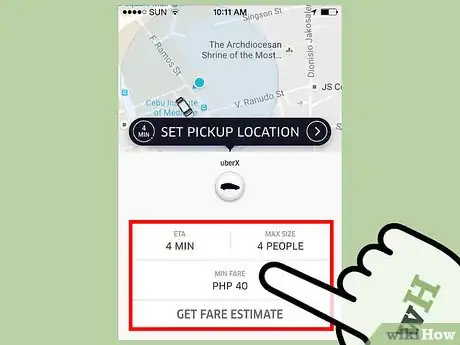 Image titled Get an Uber Fare Estimate in Advance Step 4