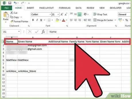 Image titled Add Contacts to Gmail Using a CSV File Step 2