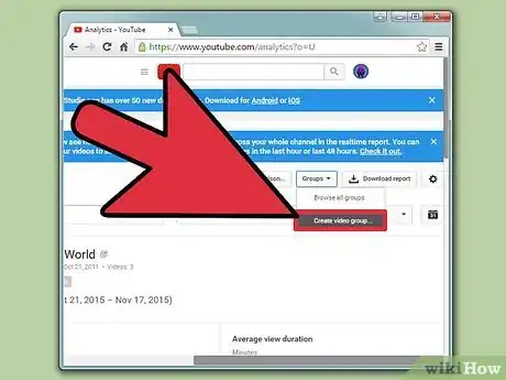 Image titled Start a Group on YouTube Step 3