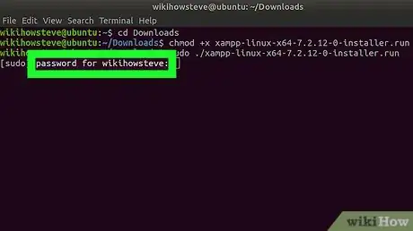 Image titled Install XAMPP on Linux Step 8