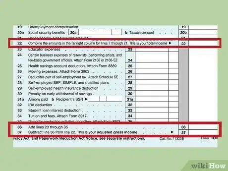 Image titled Fill out IRS Form 1040 Step 15