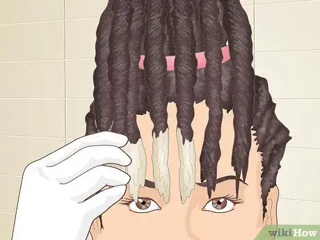 Image titled Dye the Tips of Dreads Step 4