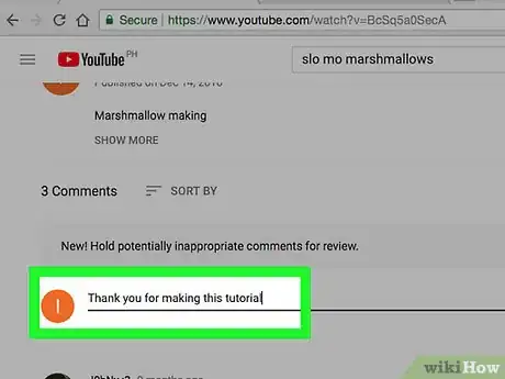 Image titled Leave Comments on YouTube Step 21