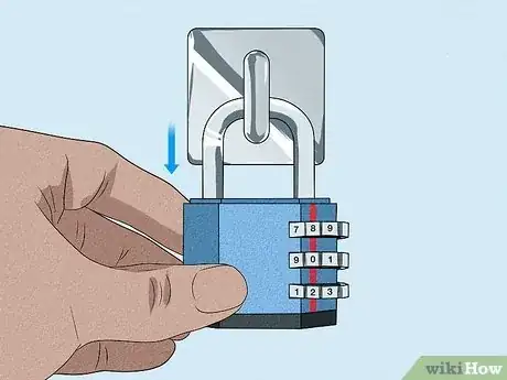 Image titled Open a 3 Digit Combination Lock Step 4