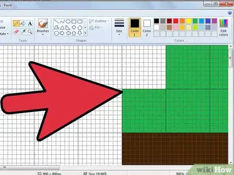 Image titled Make a Minecraft Pixel Art Step 5