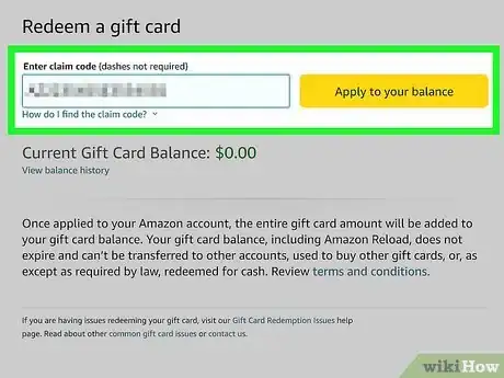 Image titled Check an Amazon Giftcard Balance Step 23