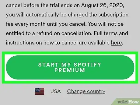 Image titled Get a Free Trial of Spotify Premium Step 16