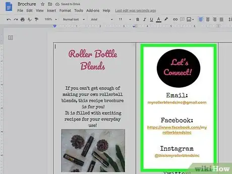 Image titled Make a Brochure Using Google Docs Step 9