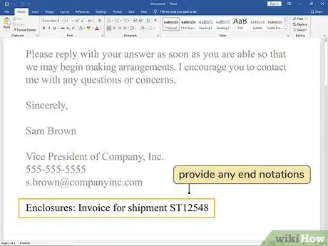 Image titled Write an Office Letter Step 15