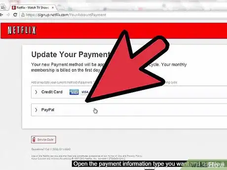 Image titled Change Your Payment Information on Netflix Step 8