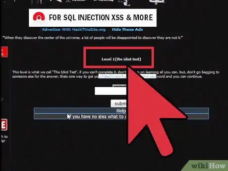 Image titled Beat the Hackthissite.org Basic Missions Step 4
