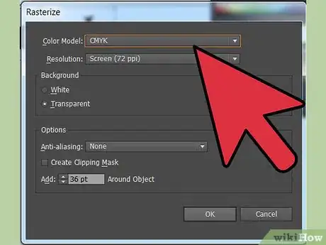 Image titled Rasterize in Illustrator Step 7