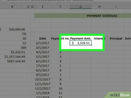 Image titled Create a Mortgage Calculator With Microsoft Excel Step 15