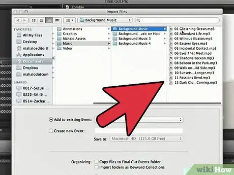 Image titled Add Music in Final Cut Pro Step 8