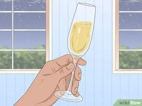 Image titled Hold a Champagne Glass Step 2