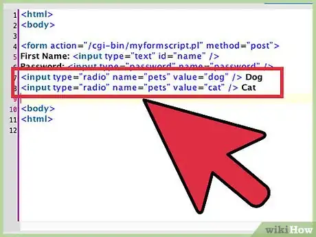 Image titled Create HTML Forms Step 7