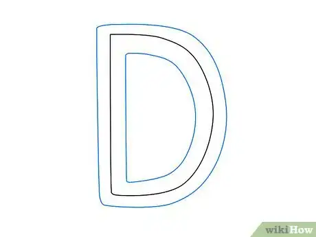 Image titled Draw 3D Letters Step 13