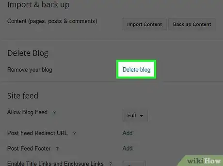 Image titled Delete a Blog on Blogger Step 6