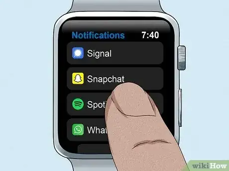 Image titled Get Snapchat on Apple Watch Step 16