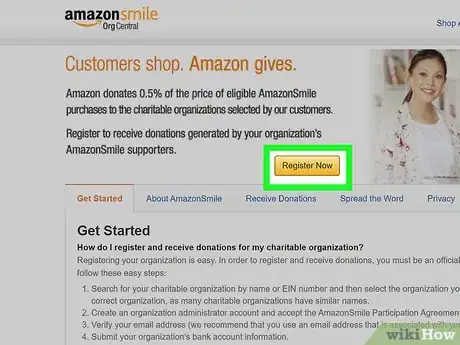 Image titled Sign Up for AmazonSmile Step 6