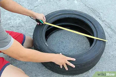 Image titled Make a Living Room Table from an Old Tire Step 2