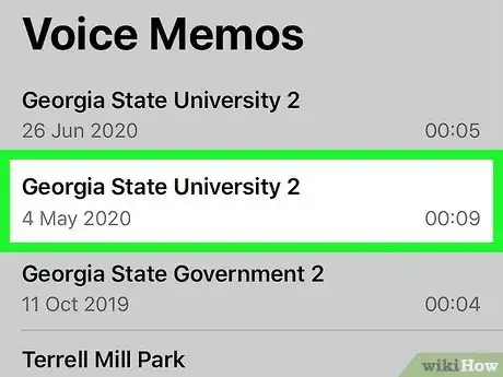 Image titled Download Voice Memos from an iPhone Step 2