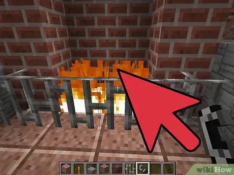 Image titled Build a Brick Fireplace With a Chimney in Minecraft Step 8