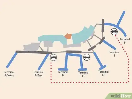 Image titled Travel Between Terminals A and F at Philadelphia International Airport (PHL) Step 2