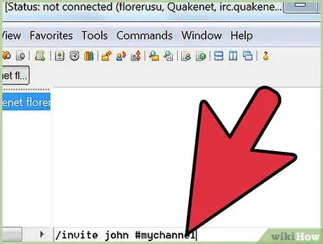 Image titled Create a Private Channel in IRC Step 4