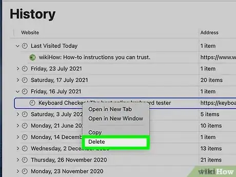 Image titled Clear History in Safari Step 8