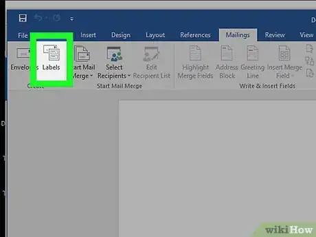 Image titled Create Labels in Microsoft Word Step 4