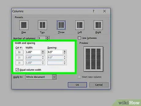 Image titled Add Columns in Microsoft Word Step 12