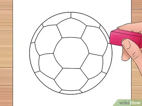 Image titled Draw a Soccer Ball Step 8