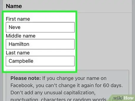 Image titled Change Your Name on Facebook Step 7
