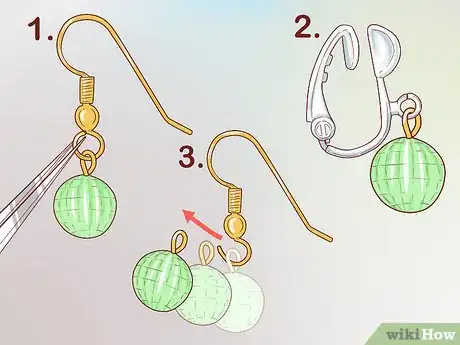 Image titled Convert Pierced Earrings to Clip On Earrings Step 5