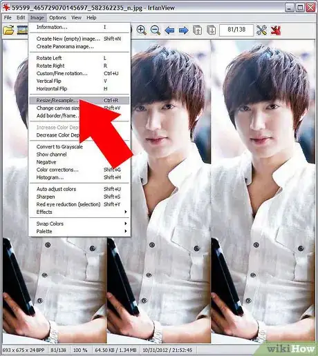 Image titled Easily Shrink the Size of a Digital Photo Using IrfanView Step 6