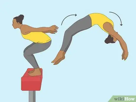 Image titled Backflip off a Raised Platform Step 4