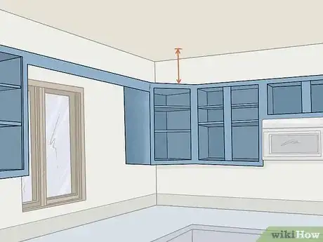 Image titled Extend Cabinets to the Ceiling Step 2