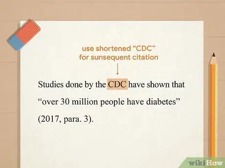 Image titled Cite the CDC in APA Step 9