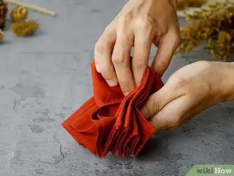 Image titled Fold a Napkin Into a Fan Step 5