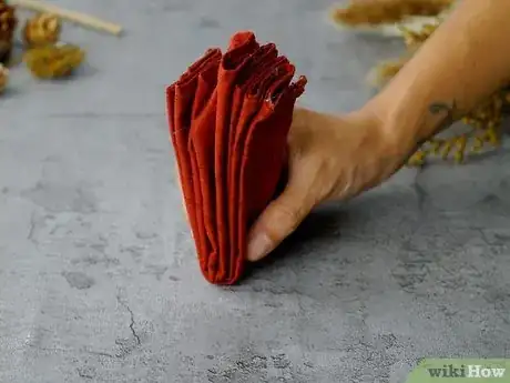 Image titled Fold a Napkin Into a Fan Step 6