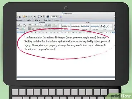 Image titled Draft a Waiver of Liability Step 10