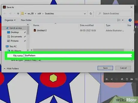 Image titled Save a Pattern in Illustrator Step 16
