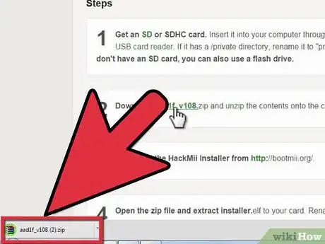 Image titled Install Homebrew on Your Wii (System Menu 4.0) Step 2